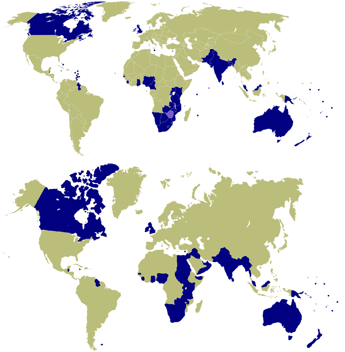 Commonwealth e Império Britânico